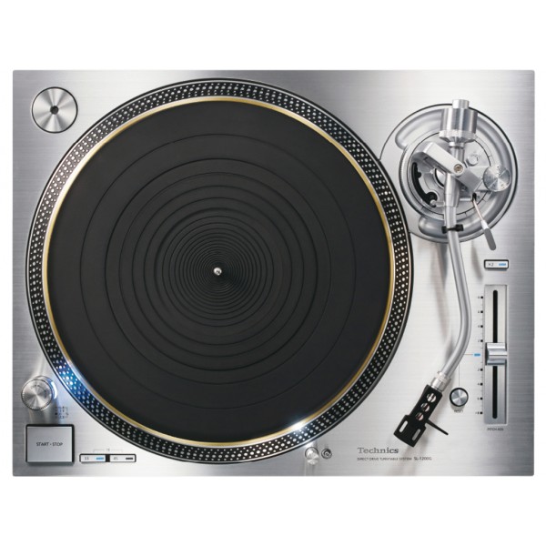 Giradiscos DJ Profesional Technics SL-1200 MK7 SL1200, color Plata