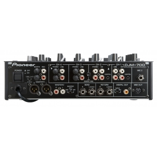 Pioneer DJM-700 Disponible en Plata y Negro. Mesa 4 canales salida digital, samp