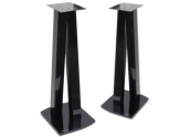 Norstone Walk Stand soportes de altavoz en acabado negro brillo y 77 cms de altu