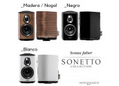 Sonus Faber Sonetto I | Altavoces color Blanco - Negro - Nogal - Wengue | Oferta Comprar